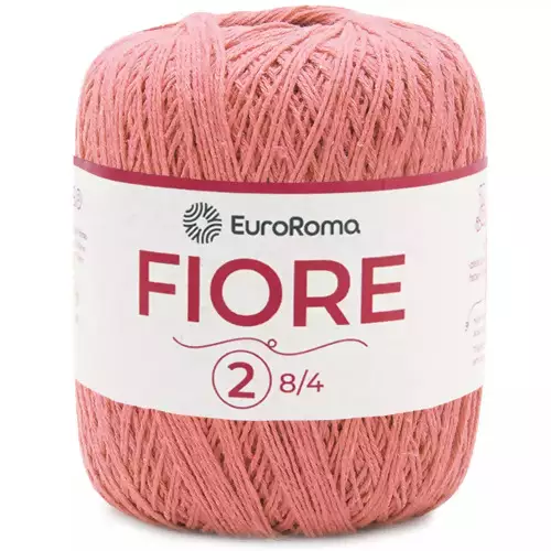 Linha Fiore EuroRoma 8/4 Cores 150g Cor -700-Salmão