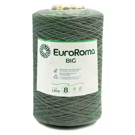 EuroRoma 1,8 Kg nº 8 cor 802-Esmeralda