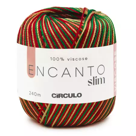 Linha Encanto Slim Cor-9818-Natalina 240mts
