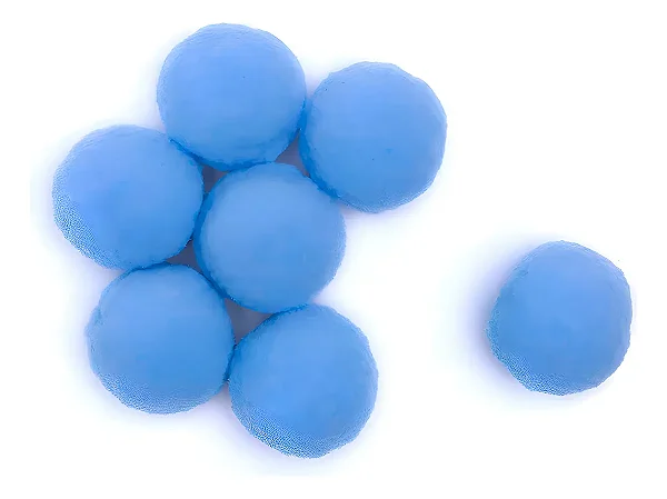 Pompom Solto 14mm-Cor-182-Azul Com 100 unidades