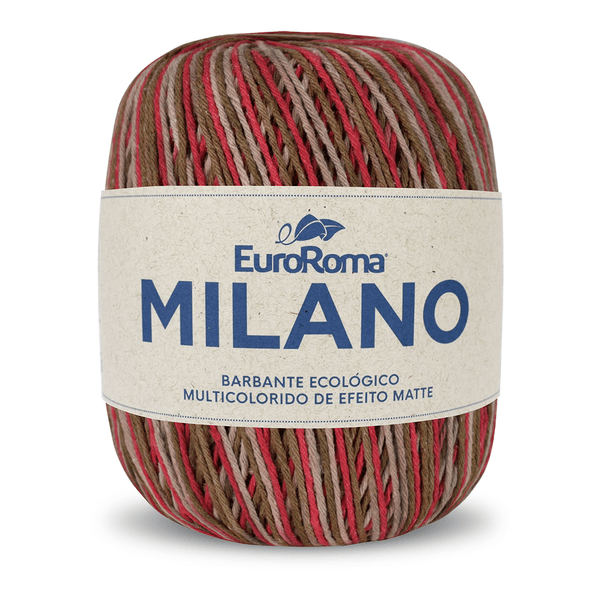 Barbante Milano - 200g EuroRoma Cor -1060-Maça Do Amor