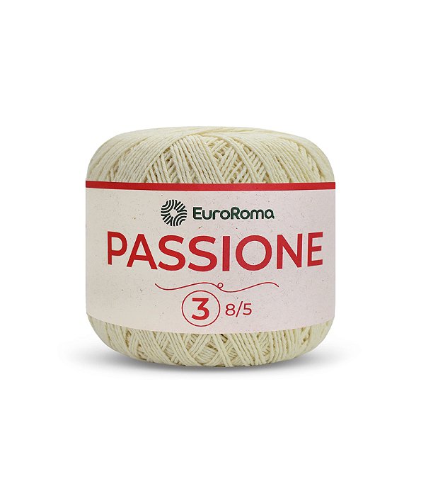 Linha EuroRoma Passione nº3 150g Cor-100-Cru