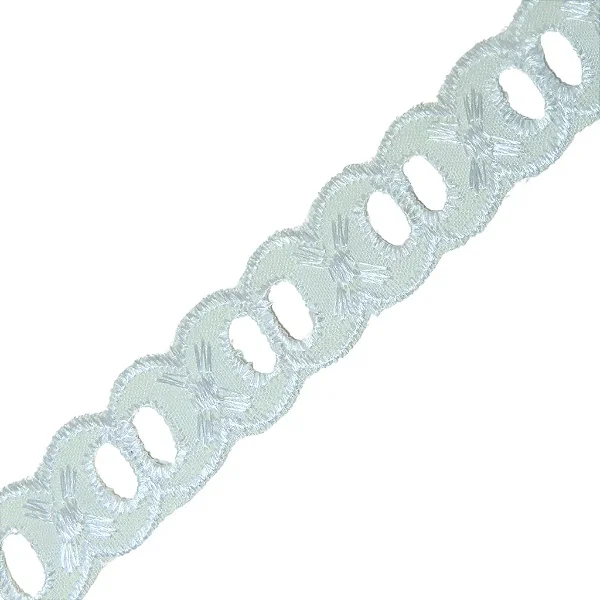 Bordado Passafita 2,0Cm Ref 103 Com 13,71mt Cor Branco