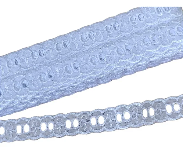 Bordado Passafita 2,0Cm Ref 105 Com 13,71mt Cor Branco