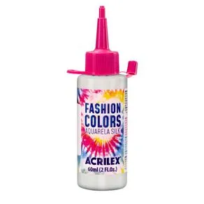 Tinta Acrílica Acrilex Fashion Colors 60ml Cor 500 Clareador Incolor