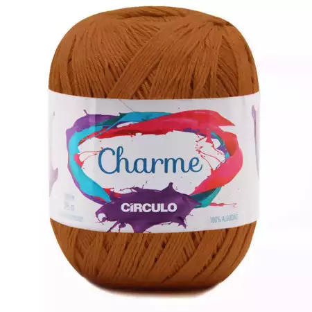 Linha Charme Circulo 396mts Cor-7154- Saibro