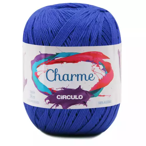 Linha Charme Circulo 396mts Cor-2829- Azul Bic