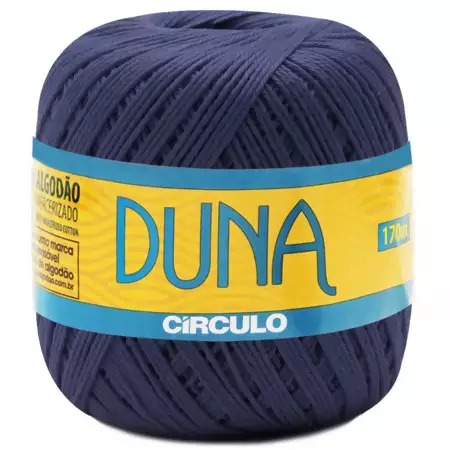 Fio Duna Circulo 100g Cor 2856- Anil Profundo