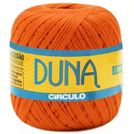 Fio Duna Circulo 100g Cor 4456- Laranja