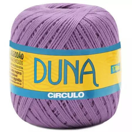 Fio Duna Circulo 100g Cor 6399- Azaleia Lilás