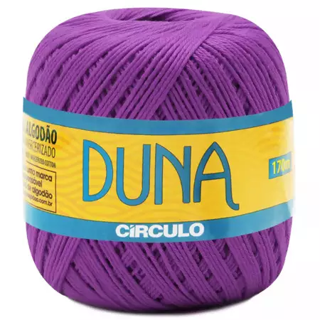 Fio Duna Circulo 100g Cor 6313- Amora Roxo