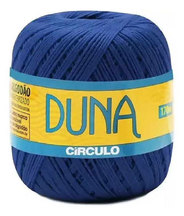 Fio Duna Circulo 100g 2770- Azul Clássico