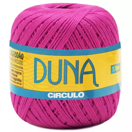 Fio Duna Circulo 100g Cor 6092- Rosa Fucsia