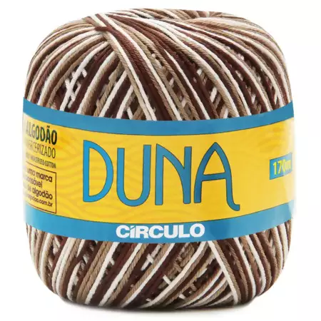 Fio Duna Circulo 100g Cor 9687- Mescla Caravela