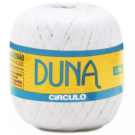 Fio Duna Circulo 100g Cor 8001- Branco
