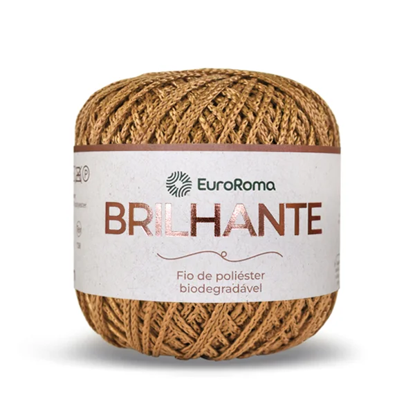 Fio Brilhante EuroRoma 136MTS Cor - 1110 - Bege