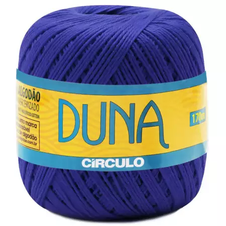 Fio Duna Circulo 100g 2829- Azul Bic