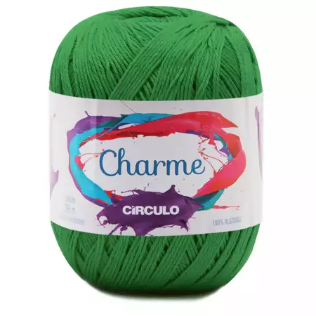 Linha Charme Circulo 396mts Cor- 5767- Bandeira Verde