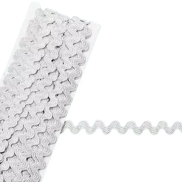 Sianinha Estreita São José 5mm (Ref. 222/01) Cor 01- Branco - 10m