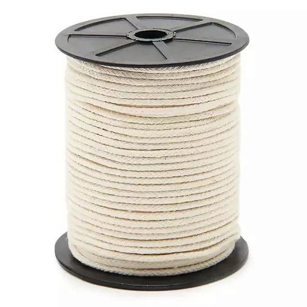Cordão Trançado São José Algodão 3040 Cru 3mm 50m
