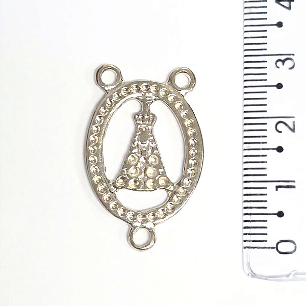 Entremeio para Terço Cor Níquel Ref 2943