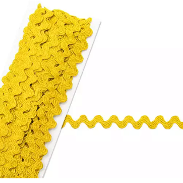 Sianinha Estreita São José 5mm (Ref. 222/01) Cor 08- Amarelo Ouro - 10m