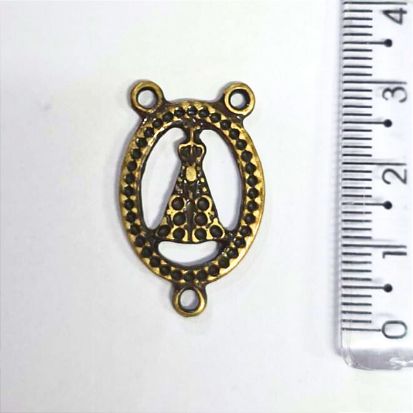 Entremeio para Terço Cor Ouro Velho Ref 2943