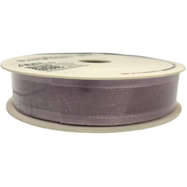 Fita de Voal com Ourela Acetinada ZC 003 Progresso 15mm Cor 344- Rosé