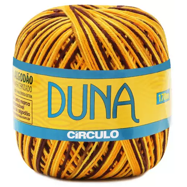 Fio Duna Circulo 100g 9492- Girassol