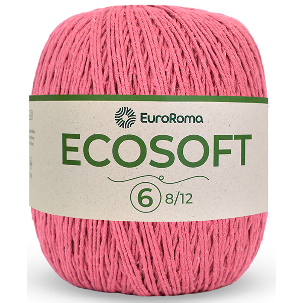 Barbante EuroRoma Ecosoft n°6 452mts 580- Malva