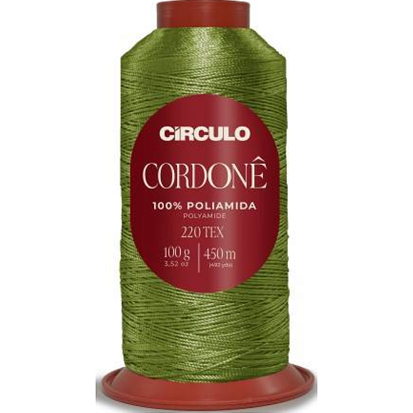 Fio Cordonê Círculo Cor 723- Samambaia 100g 450mts