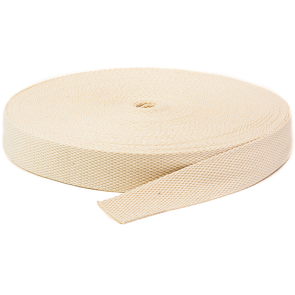 Alça de Algodão Cru 30mm Ref. 3230 Rolo c/ 25m- São José