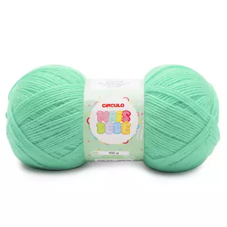 Fio Mais Bebê Círculo 100g Cor 5311- Paraíso Verde