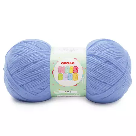 Fio Mais Bebê Círculo 100g Cor 541- Enseada Azul