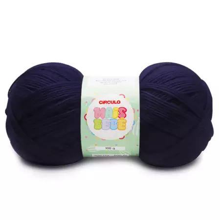 Fio Mais Bebê Círculo 100g Cor 640- Marinho