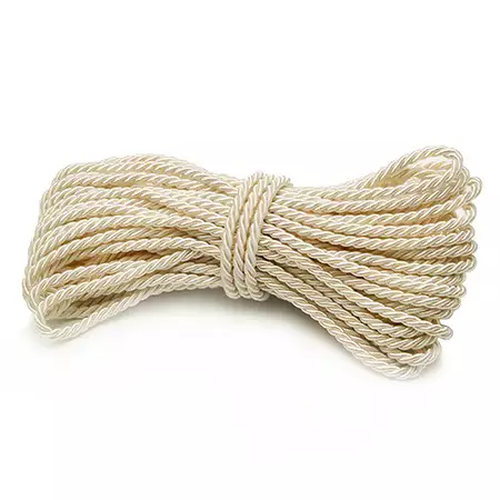 Cordão São Francisco Ref.001/10 5mm com 10mts Cor-12 Bege