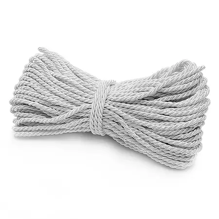 Cordão São Francisco Ref.001/06 3,5mm com 20mts Cor 01- Branco