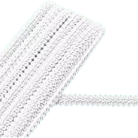 Passamanaria São José 7095 09mm com 10mts Cor-001 Branco