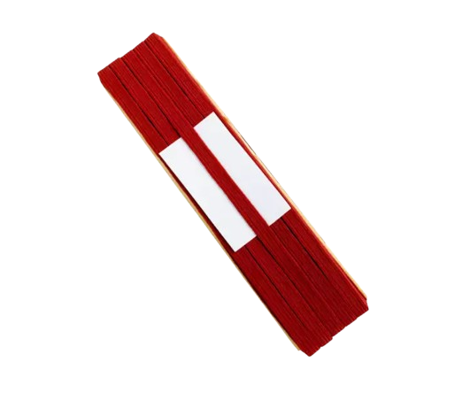 Elástico Colombe Color nº12 São José 7mm Cor 03-Vermelho 10mts