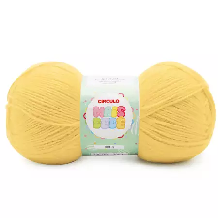 Fio Mais Bebê Círculo 100g Cor 1198-Manteiga