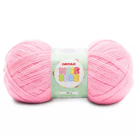 Fio Mais Bebê Círculo 100g Cor 0769-Chiclete