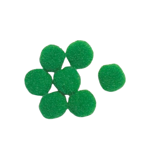 Pompom Solto 14mm-Cor-540 Verde Bandeira-Com 100 unidades