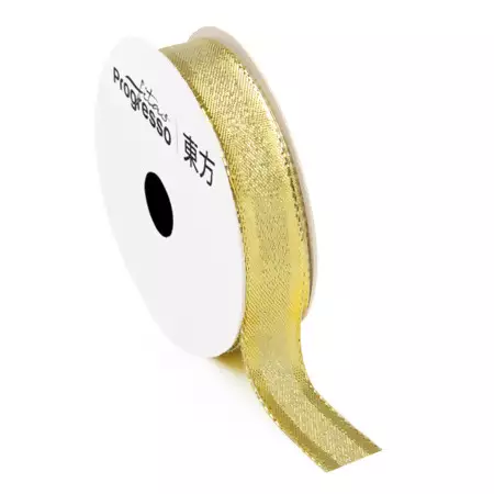 Fita Metalizada Progresso M014 15mm 10m Cor 203 Ouro