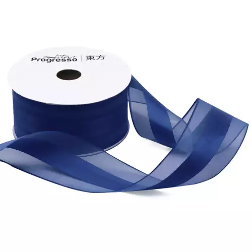 Fita de Voal VCE 009 Progresso 38mm Cor 215 Azul Marinho
