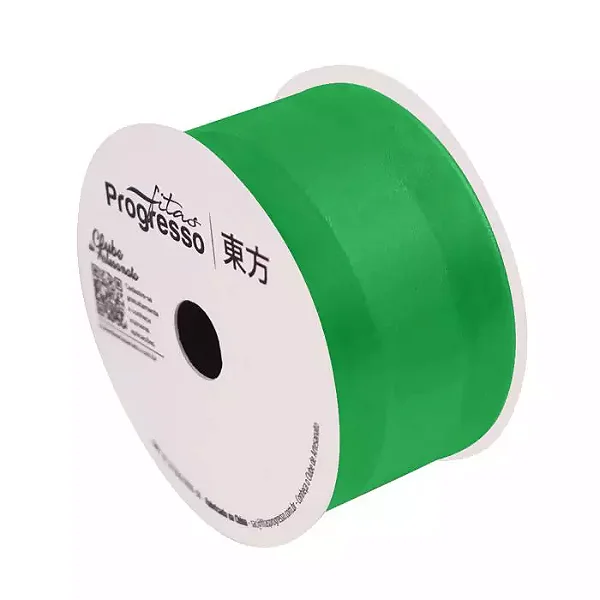 Fita de Voal VCE 009 Progresso 38mm Cor 217 Verde Bandeira