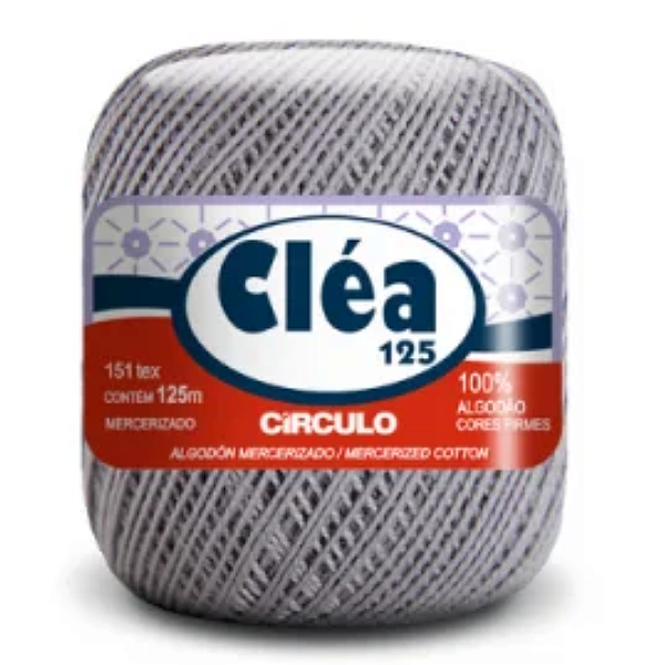 Linha Clea 125 Circulo Cor 8473- Aluminio Cinza Com 125 Metros