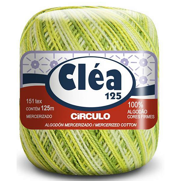 Linha Clea 125 Circulo Cor 9462- Verde Olivia Com 125 Metros