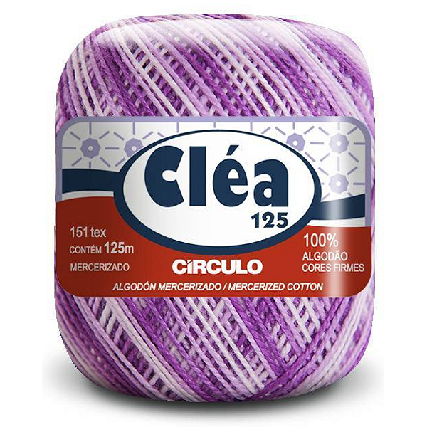 Linha Clea 125 Circulo Cor 9587- Boneca Com 125 Metros