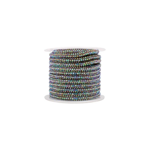 Tubo Strass 03 Cor Boreal Rolo Com 10Metros