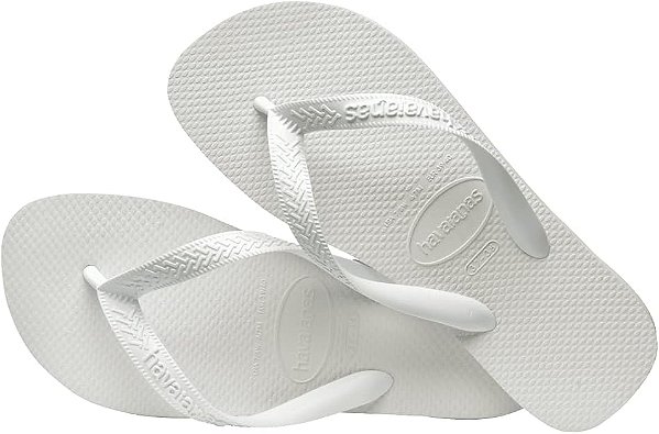 Chinelo Havaianas Top (35/36) - 1 Par- Branco